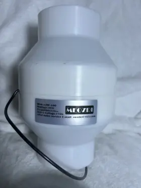 6df-100 Meozri In Line Duct Fan