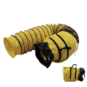 Mounto 766287103086 25ft Pvc Flexible Duct Hosing For Exhaust Fan 10inch