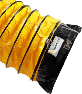 Mounto 766287103116 25ft Pvc Flexible Duct Hosing For Exhaust Fan 12inch Without Bag #3