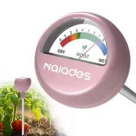 P405 Naiades Soil Moisture Meter Rose Gold Plant Hygrometer Sensor Water Monitor