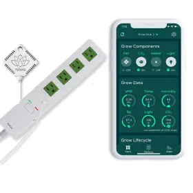 8-60009-58241-5 Niwa Grow Hub Bundle With Co2 Controller Carbon Dioxide Meter