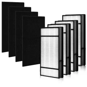 Nuttuto Hpa150 4 Pack Hepa Filters Compatiable With Honeywell H Filter True Replace