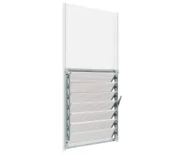 Palram 763552403070 Side Louvre Window