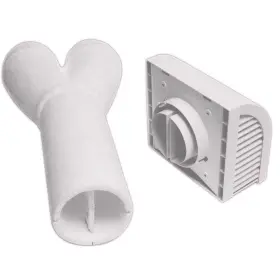 Fv-wc10ve1 Panasonic Exterior Wall Cap For Whispercomfort Fv-06ve1 Erv Exhaust And Supply Air