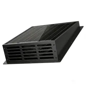 Peakrock Cf001 25w Solar Powered Exhaust Fan 430 Cfm High Airflow Attic With 1