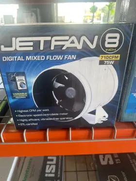 Phat Filter 638104022897 Jet Fan 8 Inch 710 Cfm 75w