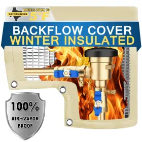 Pr-2247811 Porolir Backflow Preventer Insulation Cover 5 F 12 Inch X13 Thicker Pressure