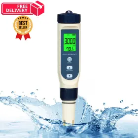 Salinity-01 Purefiz All-new 2026 Pool Salt Tester And Ph Meter Digital 5-in-1 Salinity