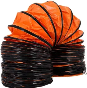 Pvc Flexible Duct Hosing 629722749266 Vevor 16 Ft For 12 Inch Exhaust Fan 12in 16ft
