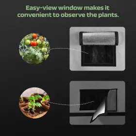 Richya 791466269895 4x2 Grow Tent Highest Density Diamond Reflective Mylar Oxford Fabric With Dou #3