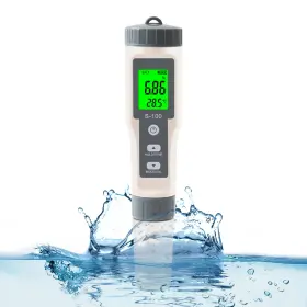 Rowyet 756940456376 Tds Meter 4 In 1 Water Tester Tds/salt/temp/ec High Accuracy 4-1