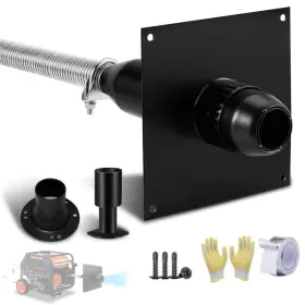 8269gms-2ua Rqg Generator Exhaust Extension Kit Muffler Silencer All-in-one K