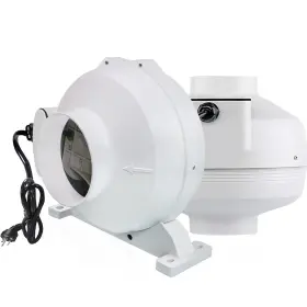Pf100-w2 Rysmirs Radon Mitigation System With 6 Inch 420cfm Inline Duct Fan Ip67 Waterproof Quiet 46db