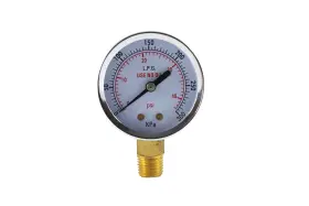 S A 20l40 - Low Pressure Gauge For Propane Regulator 0-40 Psi 2 Inches Inch -low