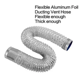 Sp-sv-4-10 Senpeng Flexible 4 Inch Aluminum Ducting Non-insulated Heavy-duty 4in X 10ft Silver #3