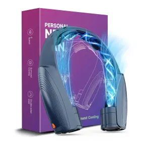 Slientspin 769293907525 Ai Portable Neck Fan With 6 Powerful Speeds 8000mah Battery Operated Usb-c R