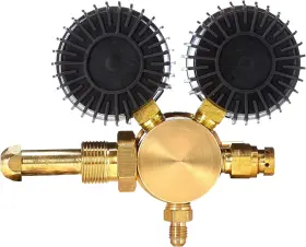 Sp00021 Sparc Premium Nitrogen Regulator 0-600psi Cga 580 Inlet 1/4 Inch Flare Brass #2