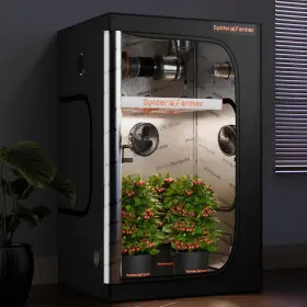 Spider Farmer 973280370078 2pcs Grow Tent Fan 6 Inch Auto Oscillating Clip Powerful Airflow #2
