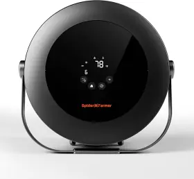 Spider Farmer 973280376506 Heater Touchscreen Temperature Control Heating&timer For Grow Tent