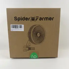 Spider Farmer 973280376926 New Grow Tent Fan 6 Inch With 10 Dynamic Speed And Level Oscillation