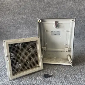 Ff018 Stego Uv Resistant Plastic Filter Fan Missing Foam Used #2