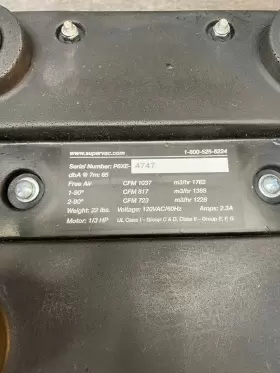 Nano-p8xe Super Vac Nano P8xe Confined Space Ventilator For Hazardous Ventilation #3