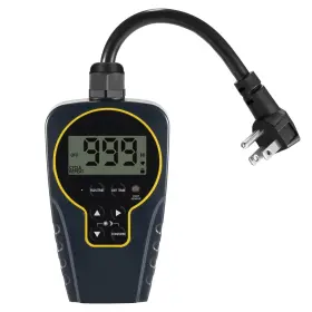 Tc201 Techbee 1 S To 999 H Short/long On-off Interval Repeat Cycle Timer Plug Outlet With C