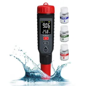 Tk443plus Tekcoplus Digital Ph Meter With Lcd Display Temperature Measurement Automatic