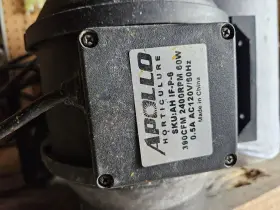 Tb-mfif-6 Terra-bloom 4 Inch Duct Ventilation Booster 395cfm Silent Inline Exhaust Fan Hvac Blower