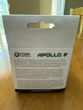 Titan Controls 870883006105 Apollo 9 - Two Outlet 24 Hour Digital Timer Hydroponics #3
