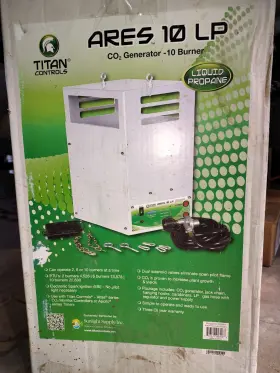 Inno-co212ng Titan Controls Co2 Generator Burner Carbon Dioxide 12 Burners Ng
