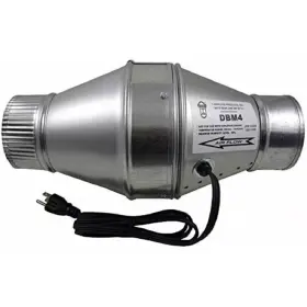 Tjernlund 313025471497 100 Cfm Duct Booster Fan For 4 Inch Flex Or Metal