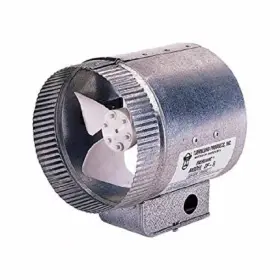 Tjernlund 313032383325 Duct Booster 7.5 Inch X 6 Fan