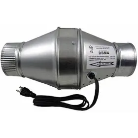 Dbm4 Tjernlund Hvac Supplies 100 Cfm Duct Booster Fan For 4 Inch Flex Or Metal