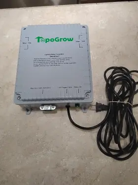Lrc-4a Topogrow Topo Grow Master Controller For 4 Lights 240v Outlet Box Hydroponic