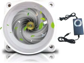 Ttiiloe 445053858896 Inline Duct Fan 2 Inch 50mm Ventilation Exhaust Booster 62 Cfm Quiet Filter