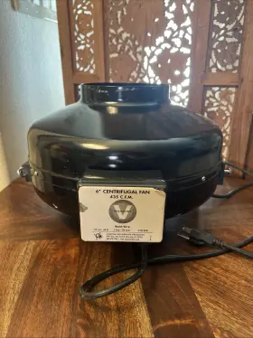 Vlf-6 Valueline 6 Inch Centrifugal Fan Model Inline Duct Hydroponics Sku Ags