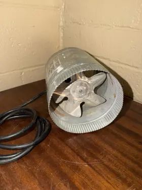Vt-df6 Ventech Vt Df6 6 Inch Metal Booster Fan 240cfm Corded Exhaust Ducted