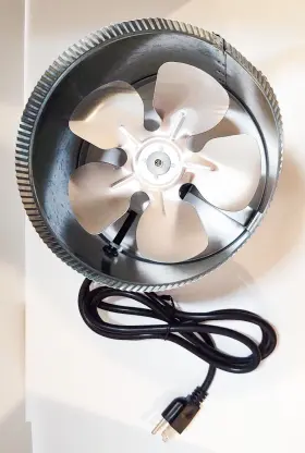 Vt-df8 Ventech 8 Inch Inline Duct Fan 420 Cfm Hvac 120v Plug-in Exhaust Ventilation Or Booster #3