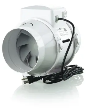Vents 824032114162 Vents-us - Tt Silent 100 Mixed Flow Ventilation Inline Duct Fan For High St