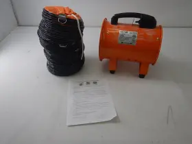 Vevor 840349975740 8 Inch Utility Blower Fan With 32ft Duct Hose Orange #2