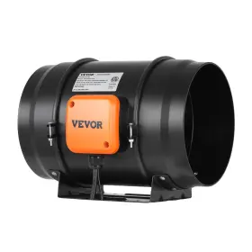 Csiv1051 Vevor 8 Inch Inline Duct Fan Hvac Exhaust Blower Kit #2