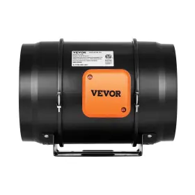 Csiv1051 Vevor 8 Inch Inline Duct Fan Hvac Exhaust Blower Kit #3