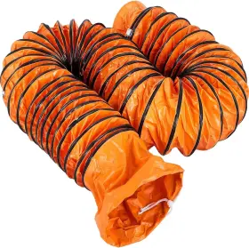 Ducting99 Vevor 25ft Pvc Flexible Duct Hosing For 12 Inch Utility Blower Exhaust Fan 12i