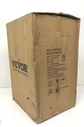 Ssg350w1012inhx6uv1 Vevor Portable Ventilator 12 Inch Heavy Duty Blower Fan With 33 Ft. Duct Hose