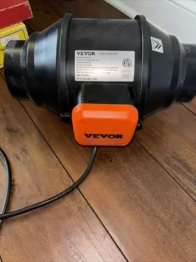Xlgdfjychsac6j5dv Vevor 6 Inch Inline Duct Fan Hvac Exhaust Blower Kit Ac Variable Speed Control