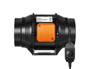 Xlgdfjychsac6j5dvv1 Vevor Inline Duct Fan 6 Inch 400 Cfm With Variable Speed Controller Ventilation Exhaust