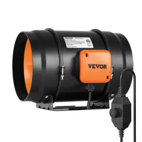 Xlgdfjychsac845cbv1 Vevor Inline Duct Fan 8 Inch 750 Cfm With Variable Speed Quiet Ventilation Exhaust