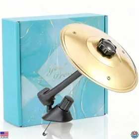 Crc001-g Visit The Homelavie Store Mini Car Crash Cymbal Air Vent - Stylish Gold Drum Accessory For Music Lovers