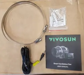220117004 Vivosun 11686 6 Inch Inline Tube Fan #2